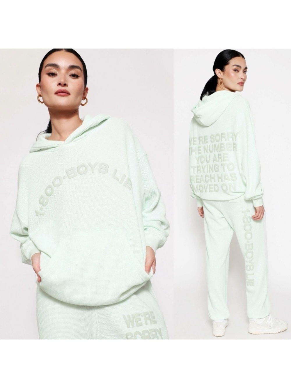 Boys lie 1-800 hoodie size xl /xxl loungewear thermal